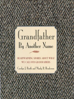 cover image of Grandfather by Another Name